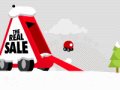 Schnee-Rallye-Spiel